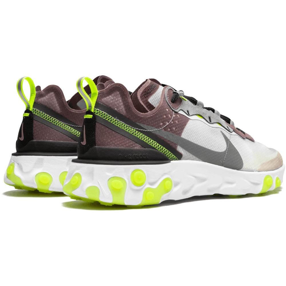 Nike React Element 87 Desert Sand — UK 3 | EU 35.5 | US 3.5 — Back View