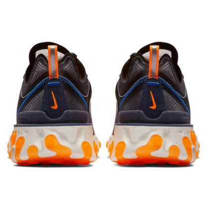 Nike React Element 87 Blue Orange — UK 3 | EU 35.5 | US 3.5 — Top View