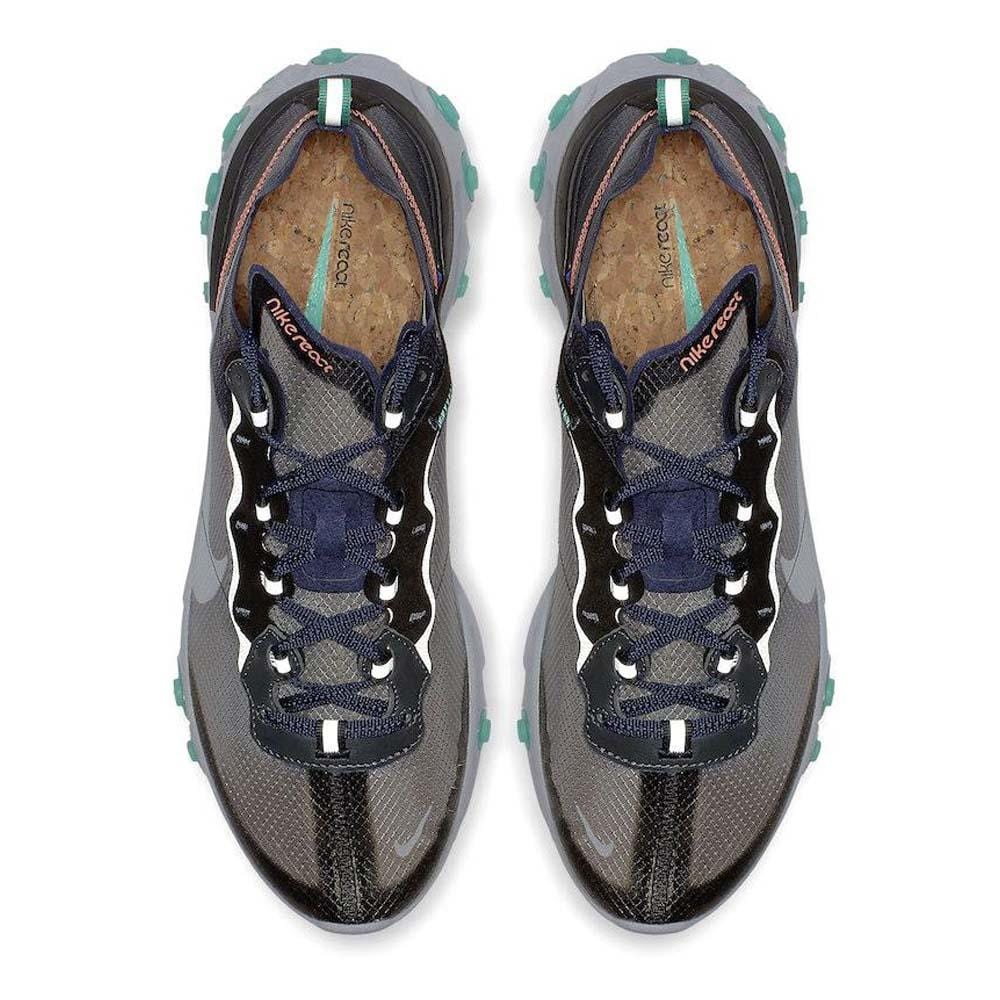 Nike React Element 87 Miami Pink — UK 3 | EU 35.5 | US 3.5 — Top View