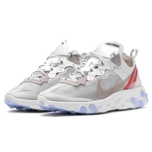 Nike React Element 87 Sail Light Bone — UK 3 | EU 35.5 | US 3.5 — Side View