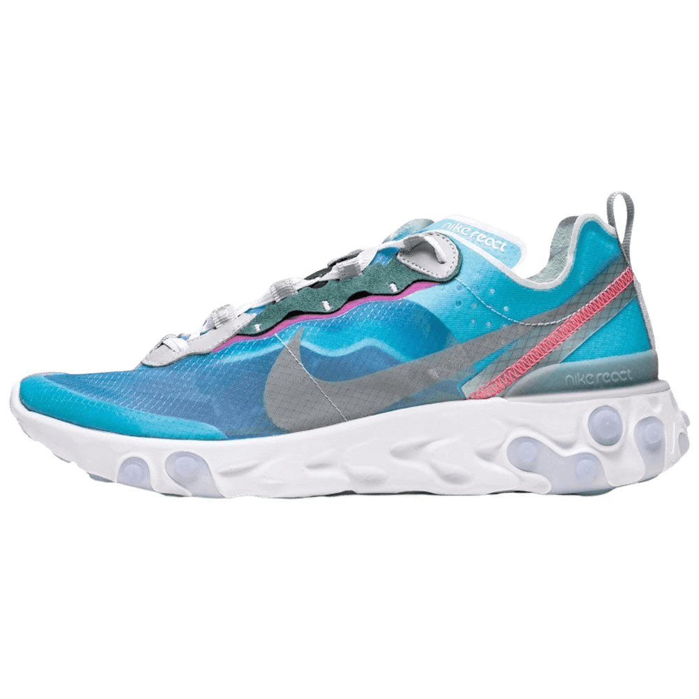 Nike React Element 87 Royal Tint Blue — UK 3 | EU 35.5 | US 3.5 — Front View