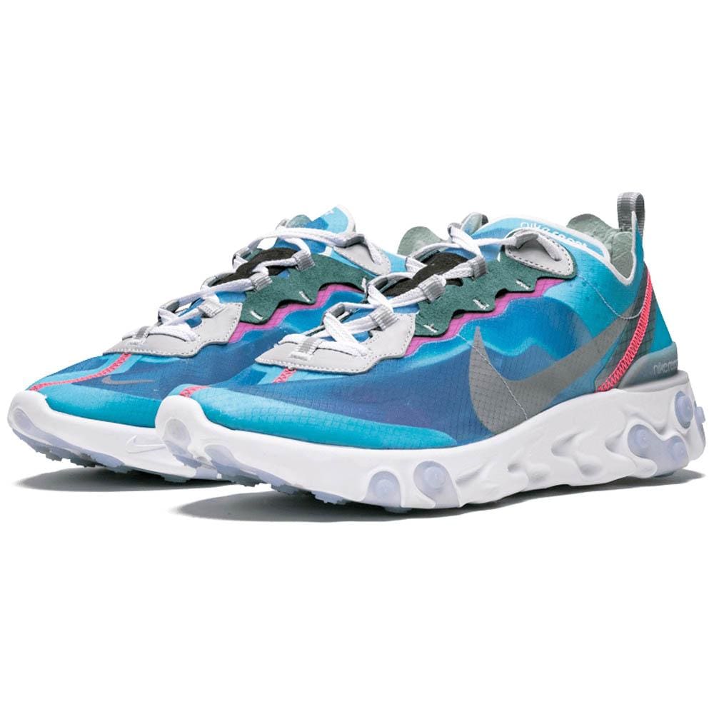 Nike React Element 87 Royal Tint Blue — UK 3 | EU 35.5 | US 3.5 — Side View