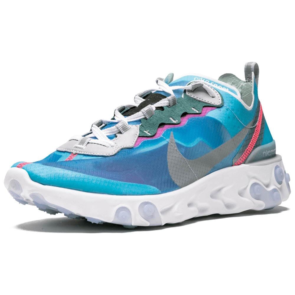 Nike React Element 87 Royal Tint Blue — UK 3 | EU 35.5 | US 3.5 — Top View