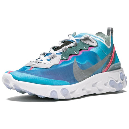 Nike React Element 87 Royal Tint Blue — UK 3 | EU 35.5 | US 3.5 — Top View