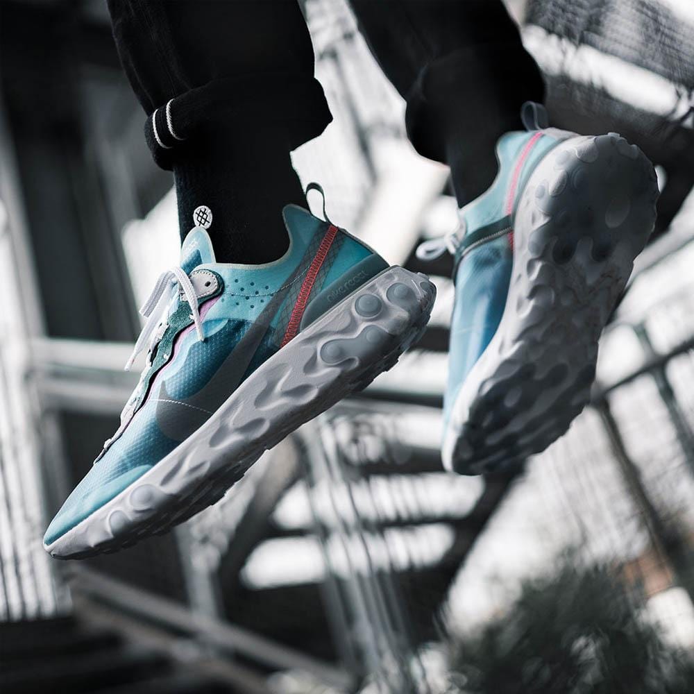 Nike React Element 87 Royal Tint Blue — UK 3 | EU 35.5 | US 3.5 — Alternate View 7