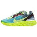 Undercover x Nike React Element 87 Blue Volt — UK 3 | EU 35.5 | US 3.5 — Front View