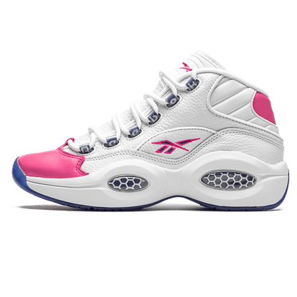 Reebok Question Mid x  Eric Emanuel 'Pink Toe' — UK 2.5 | EU 34 | US 3.5 — Front View