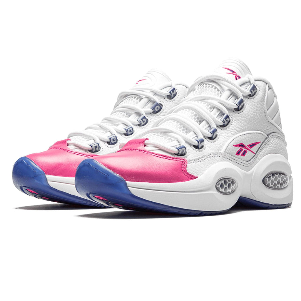 Reebok Question Mid x  Eric Emanuel 'Pink Toe' — UK 2.5 | EU 34 | US 3.5 — Side View
