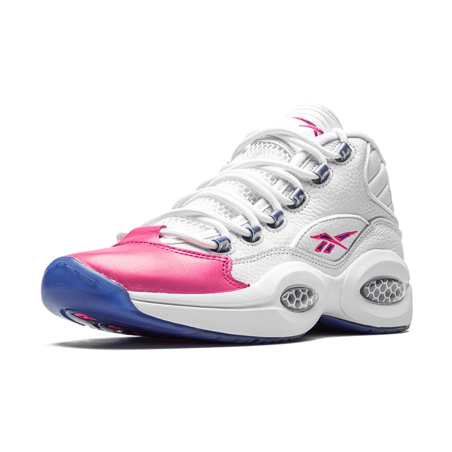 Reebok Question Mid x  Eric Emanuel 'Pink Toe' — UK 2.5 | EU 34 | US 3.5 — Top View