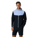 Reprimo Flight Windbreaker Jacket 'Black Dusky Sky' — XXS — Front View