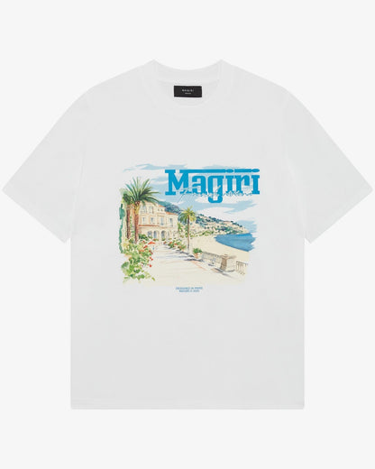Magiri Rivera Printed T-Shirt 'White' — White — Size S — Front View