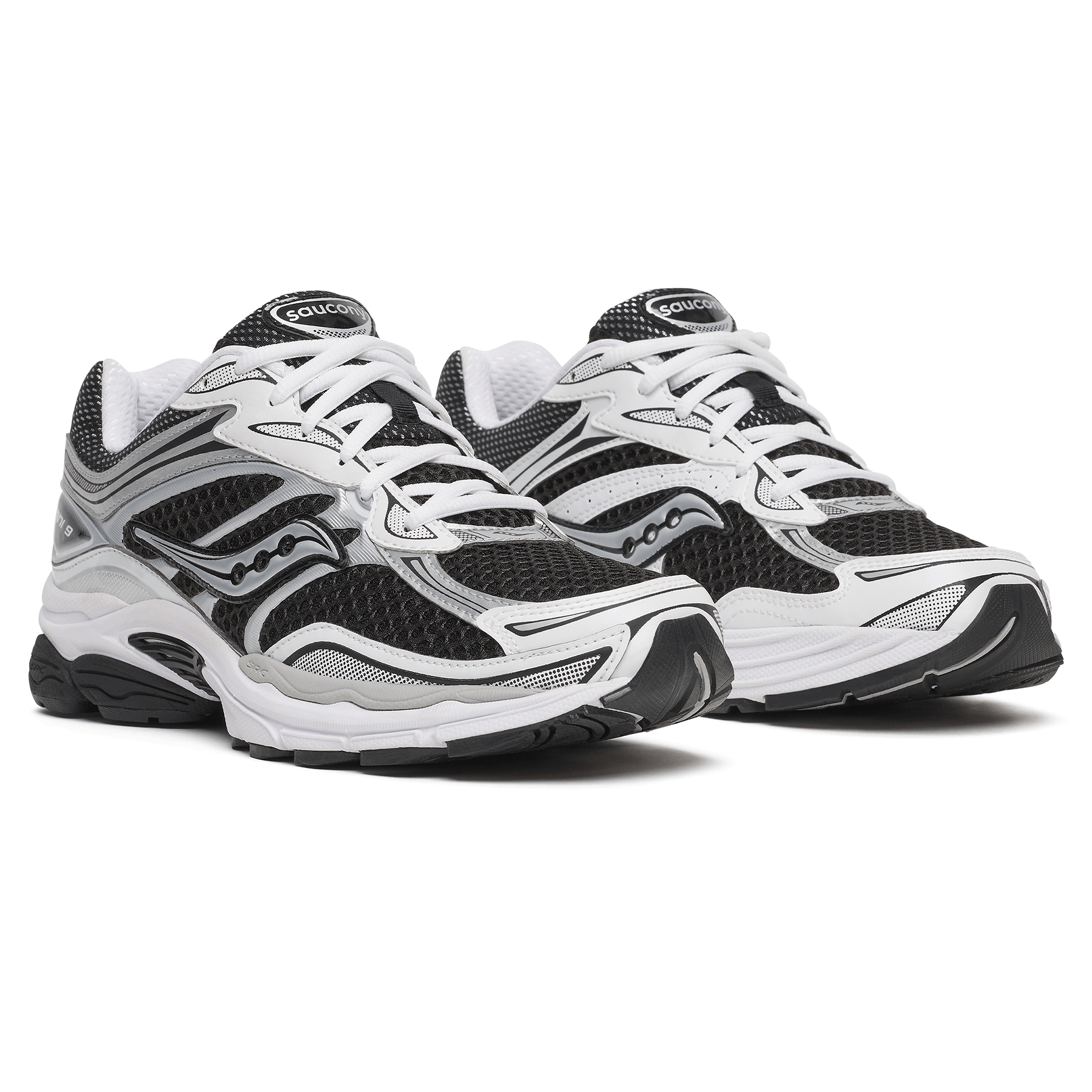 Saucony Progrid Omni 9 OG 'Black White' — UK 1 — Back View