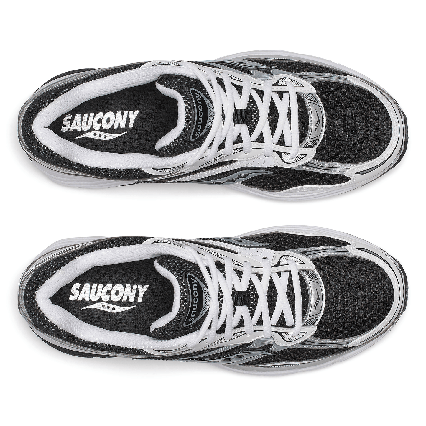 Saucony Progrid Omni 9 OG 'Black White' — UK 1 — Top View