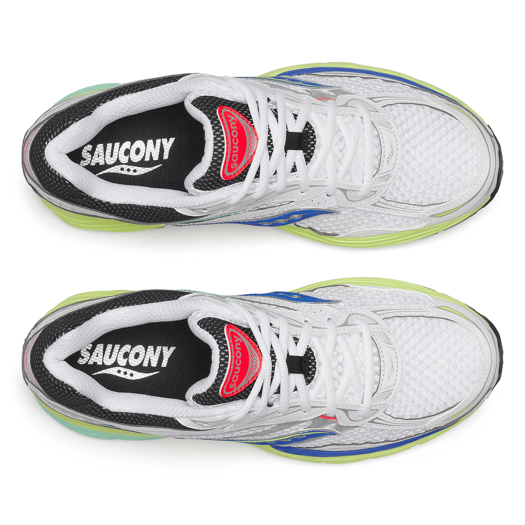 Saucony Progrid Omni 9 OG 'White Tart' — UK 1 — Top View
