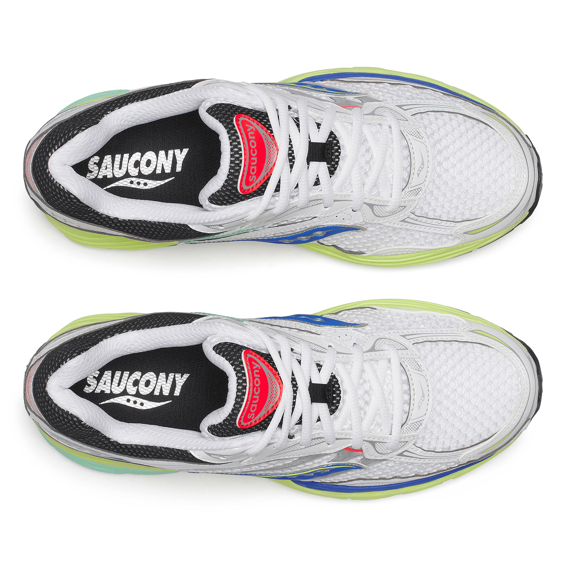 Saucony Progrid Omni 9 OG 'White Tart' — UK 1 — Top View