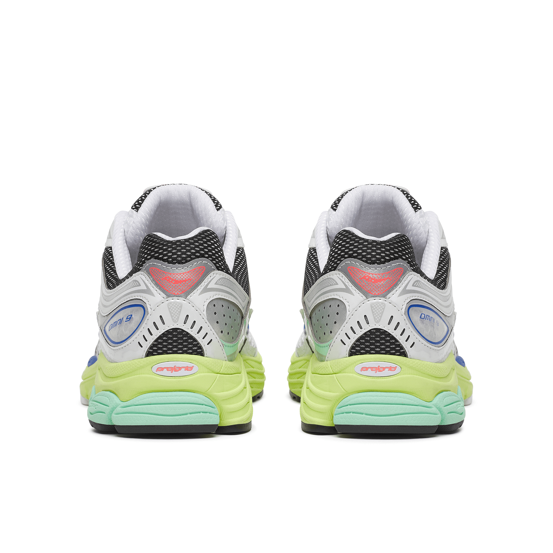 Saucony Progrid Omni 9 OG 'White Tart' — UK 1 — Detail View