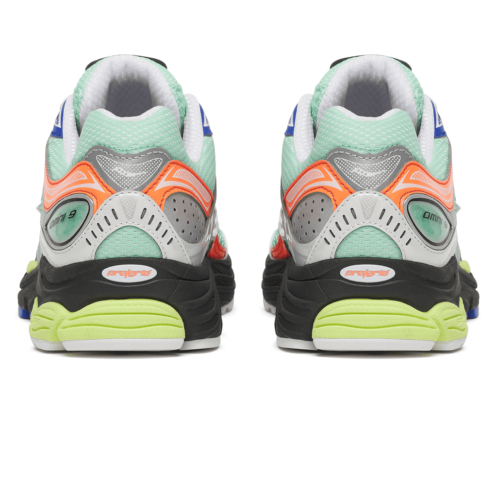 Saucony Progrid Omni 9 OG 'Mint Multi' — UK 1 — Top View