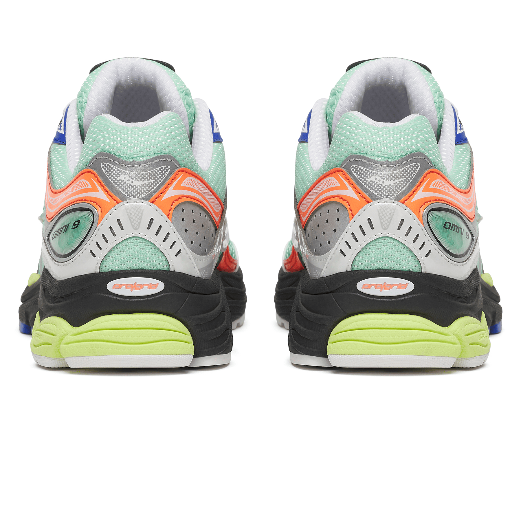 Saucony Progrid Omni 9 OG 'Mint Multi' — UK 1 — Top View