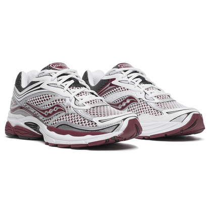 Saucony Progrid Omni 9 OG 'White Maroon' — UK 1 — Back View