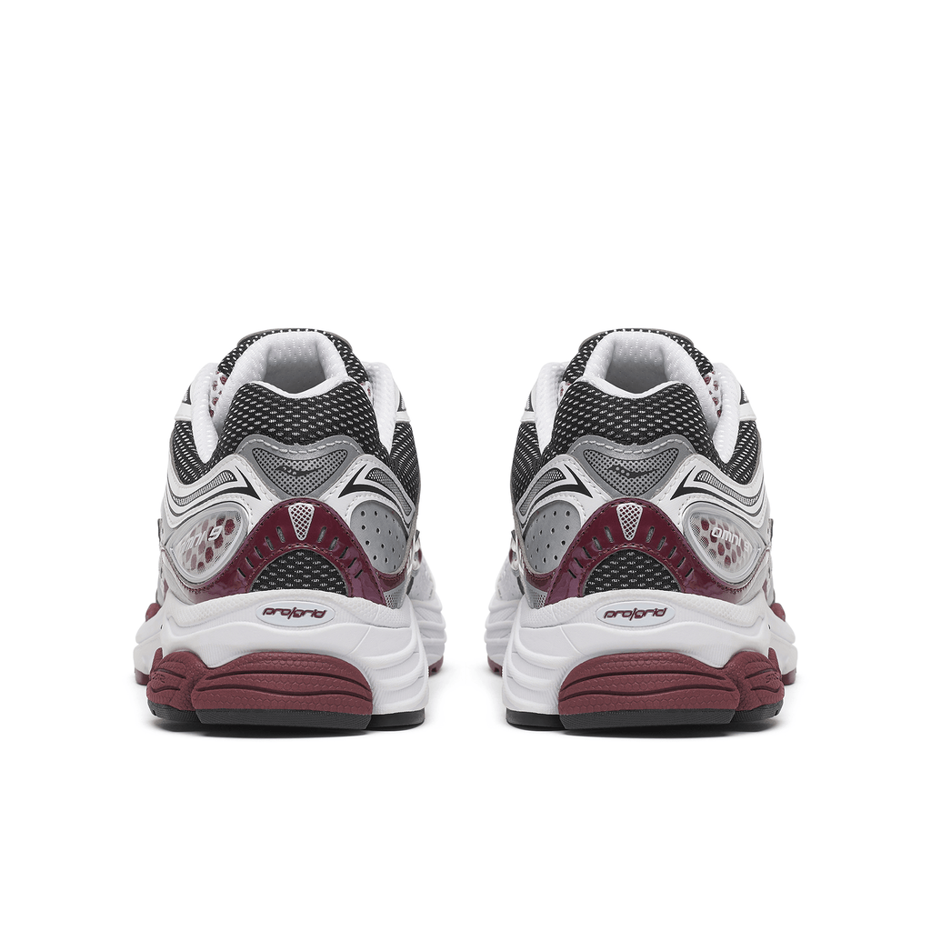 Saucony Progrid Omni 9 OG 'White Maroon' — UK 1 — Detail View