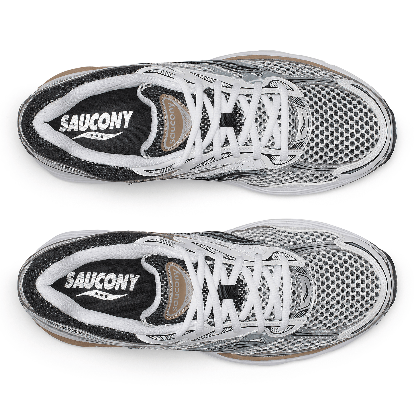 Saucony Progrid Omni 9 OG 'White Saddle' — UK 1 — Top View
