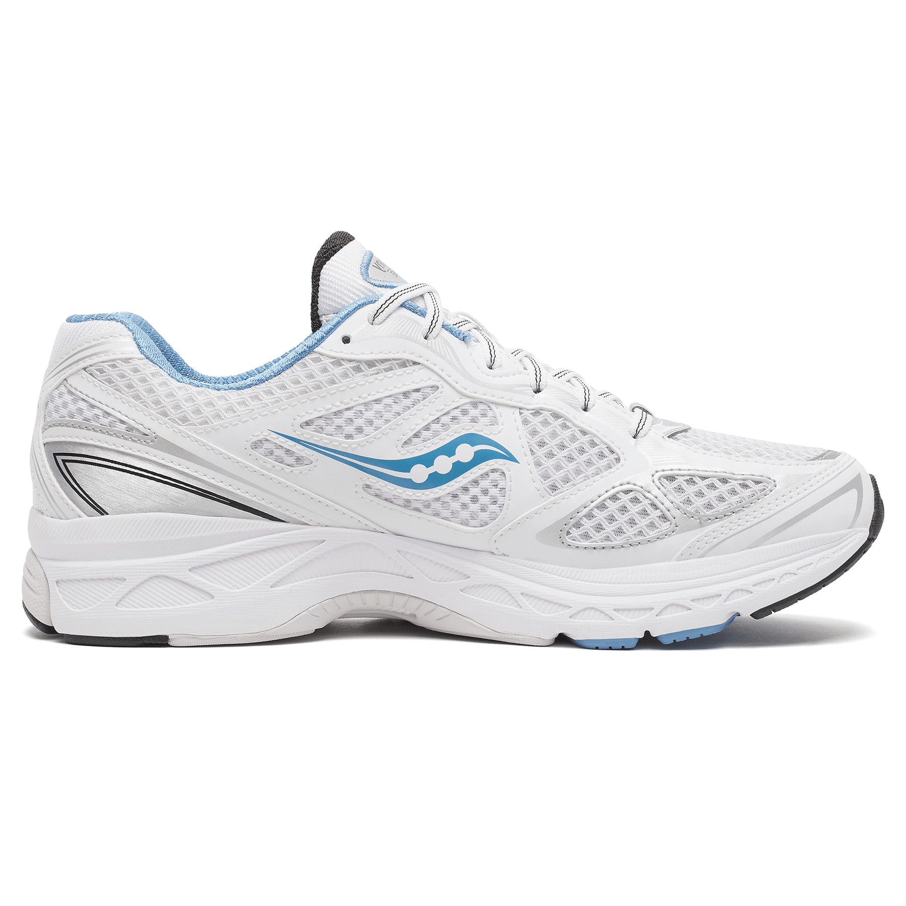 Saucony Progrid Guide 7 'White Blissful' — UK 1 — Side View
