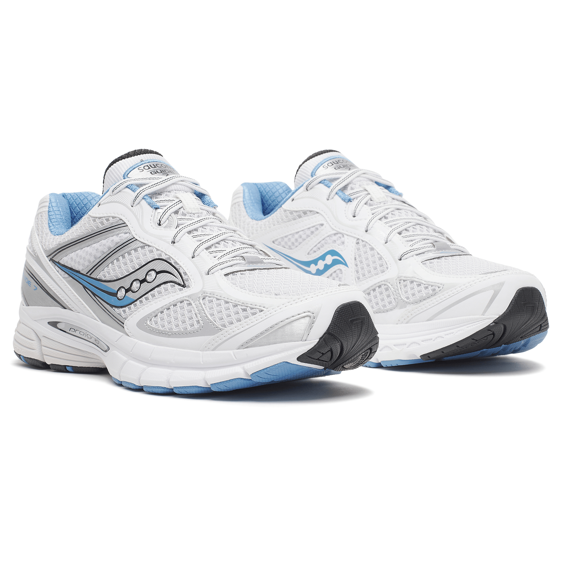 Saucony Progrid Guide 7 'White Blissful' — UK 1 — Back View