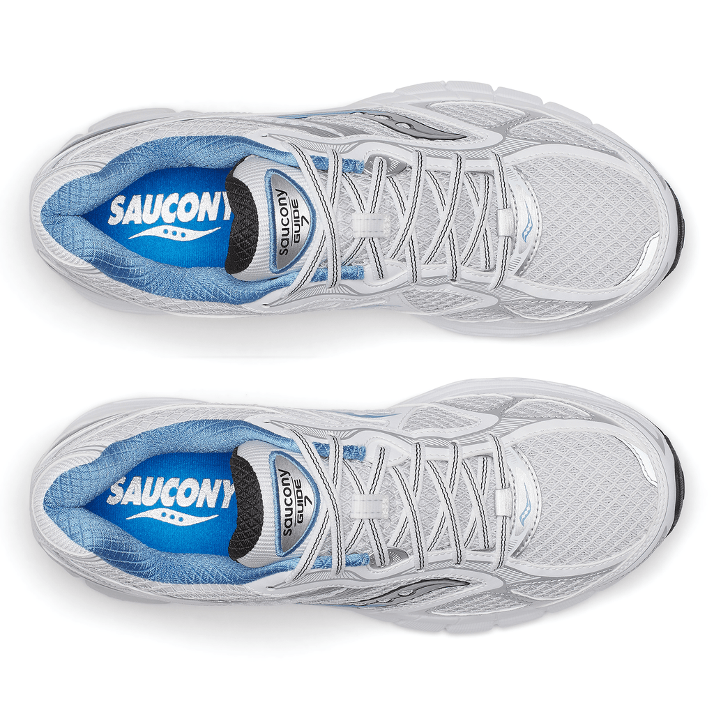 Saucony Progrid Guide 7 'White Blissful' — UK 1 — Detail View
