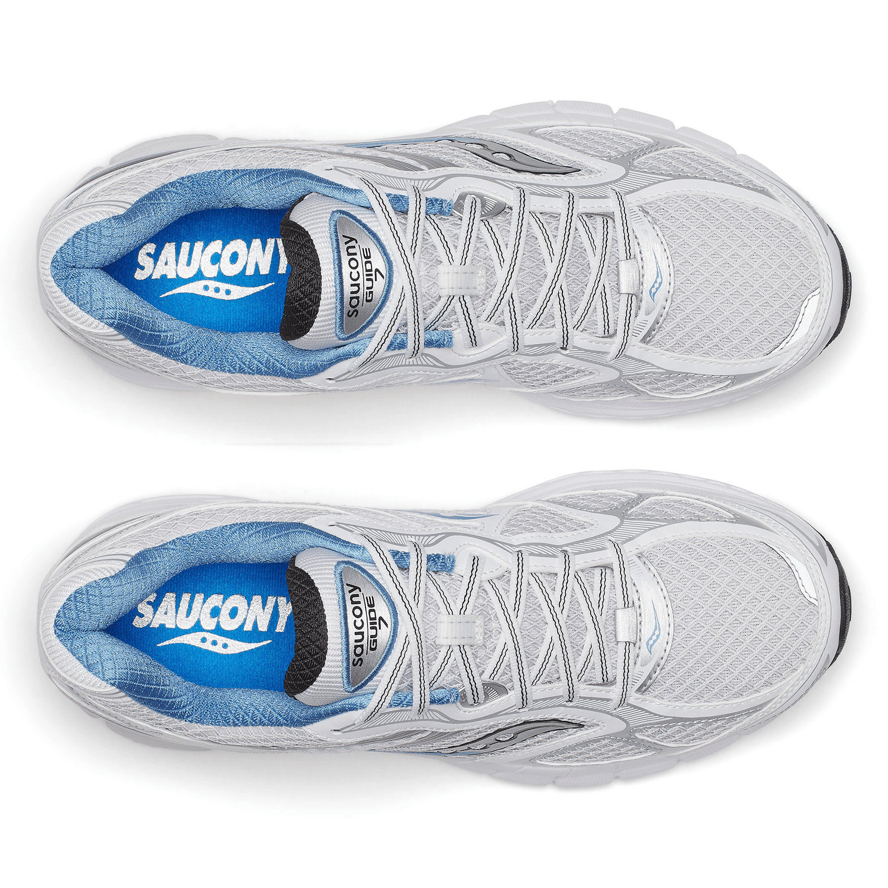 Saucony Progrid Guide 7 'White Blissful' — UK 1 — Detail View