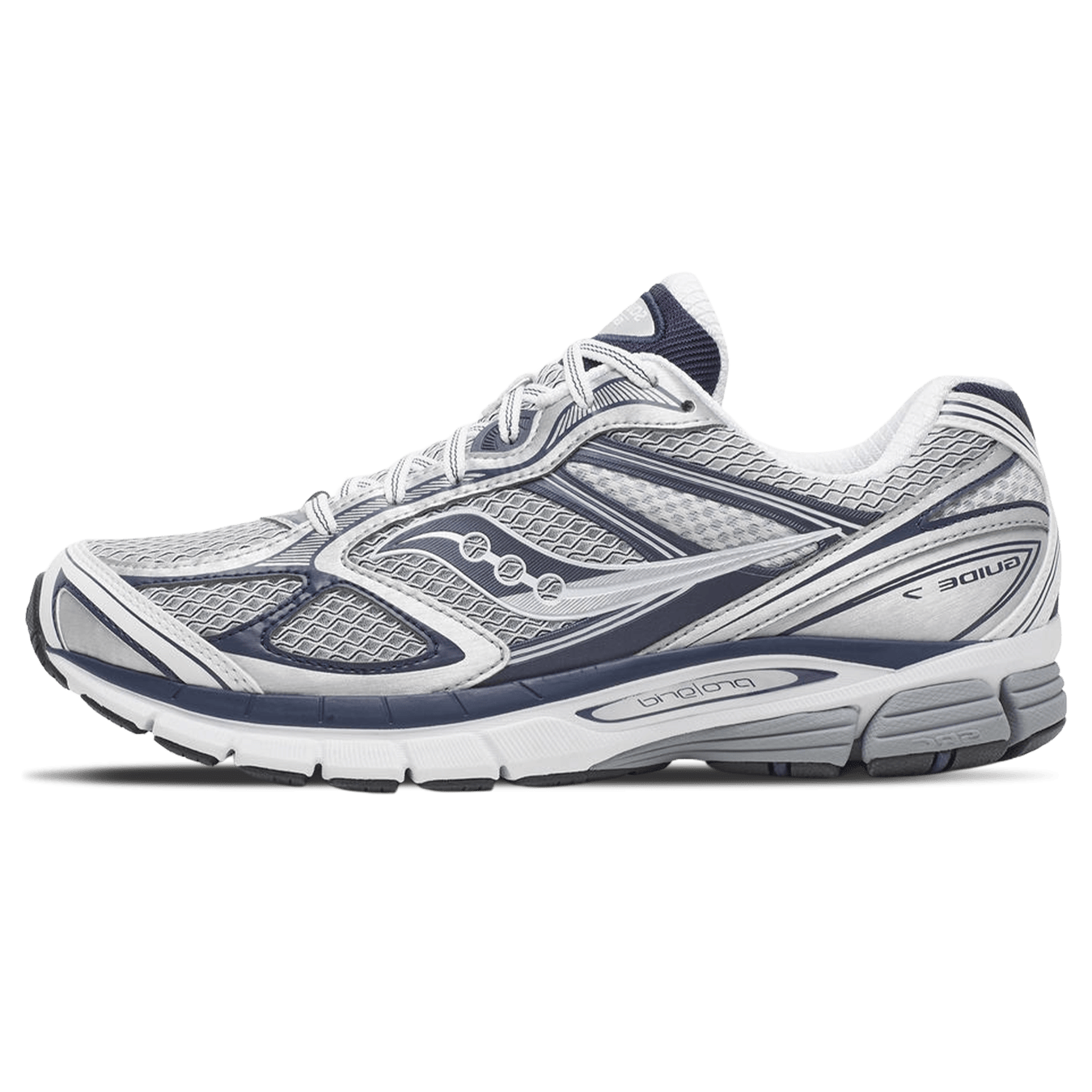 Saucony Progrid Guide 7 'Fog Naval' — UK 1 — Front View
