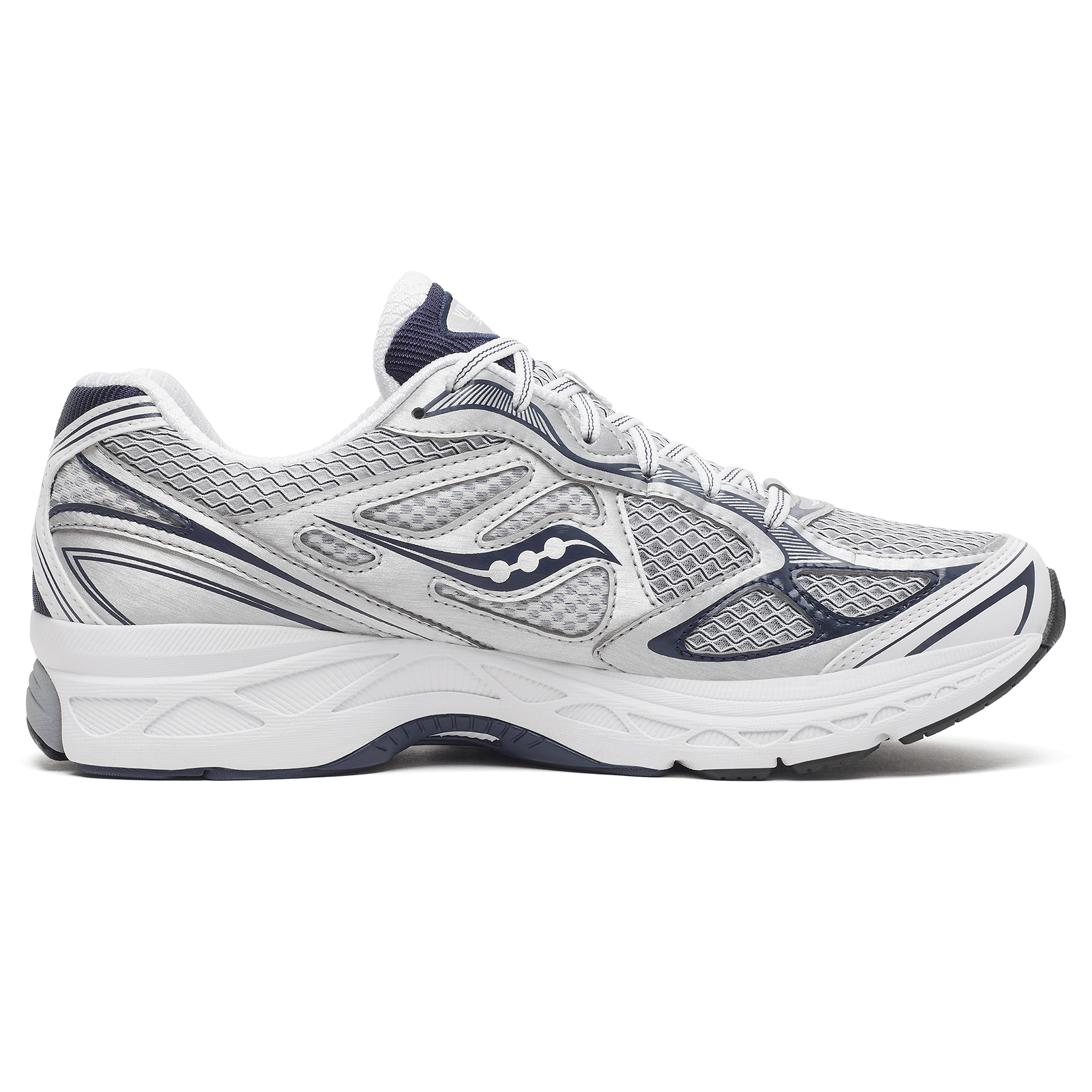 Saucony Progrid Guide 7 'Fog Naval' — UK 1 — Side View