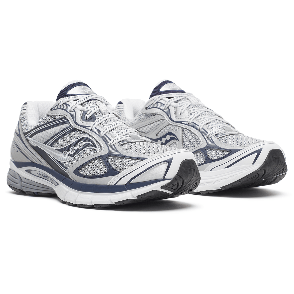 Saucony Progrid Guide 7 'Fog Naval' — UK 1 — Back View