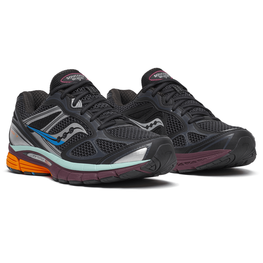Saucony Progrid Guide 7 'Black Multi' — UK 1 — Back View