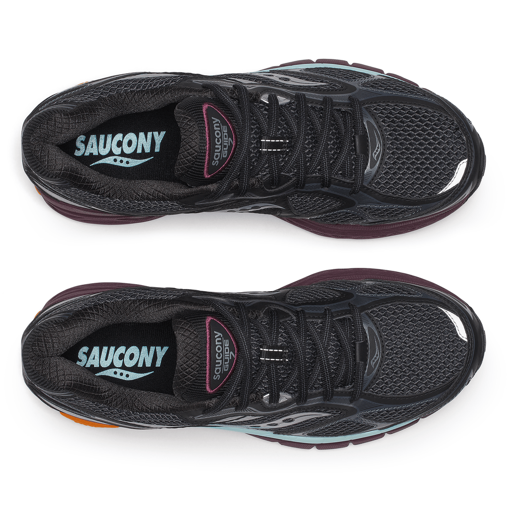 Saucony Progrid Guide 7 'Black Multi' — UK 1 — Top View