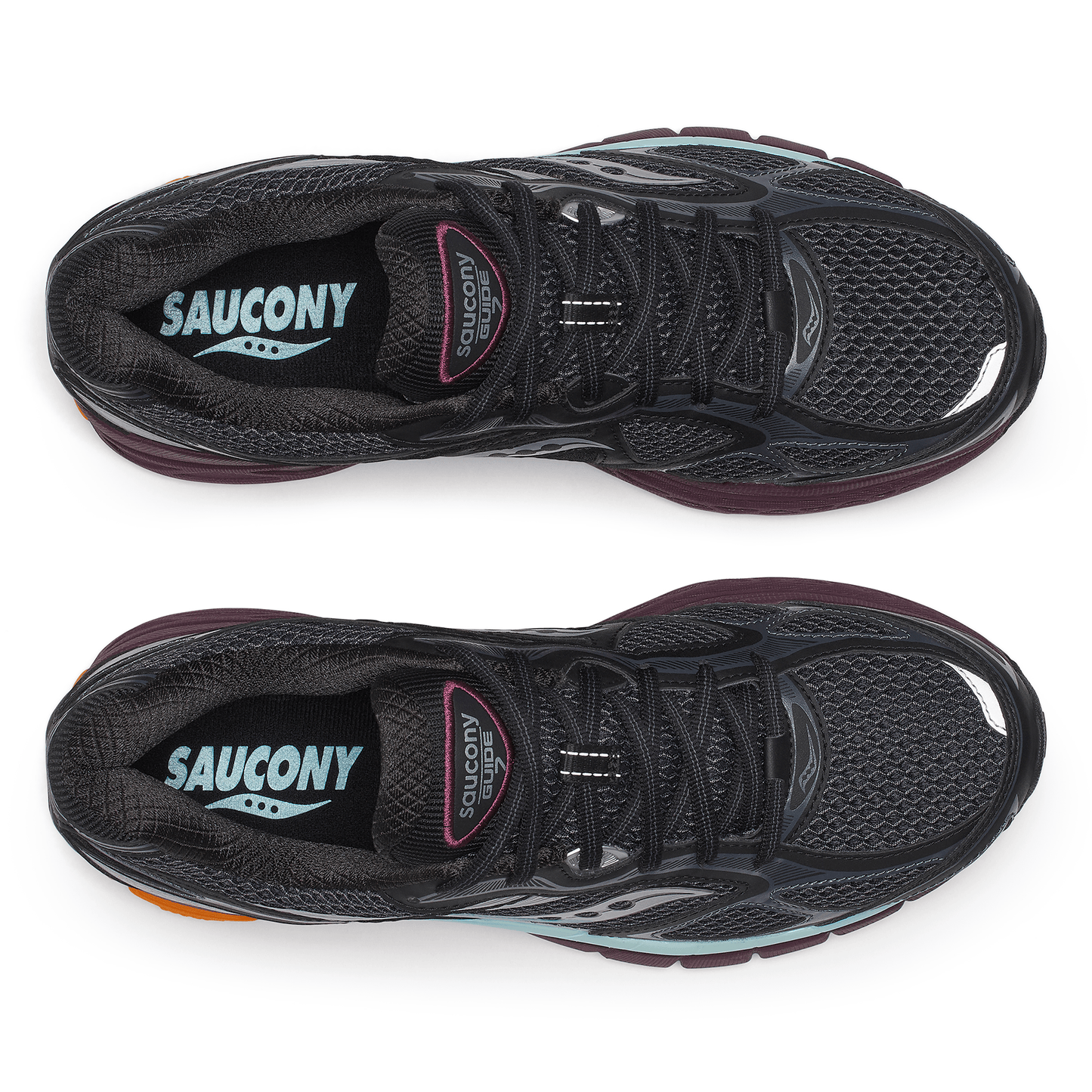 Saucony Progrid Guide 7 'Black Multi' — UK 1 — Top View