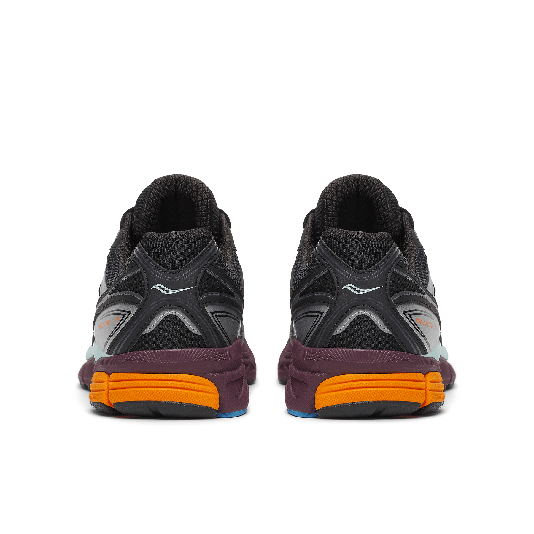 Saucony Progrid Guide 7 'Black Multi' — UK 1 — Detail View