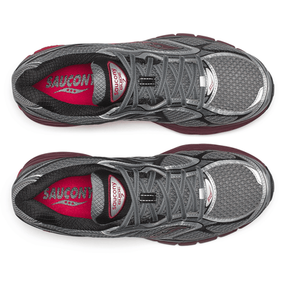 Saucony Progrid Guide 7 'Silver Maroon' — UK 1 — Top View