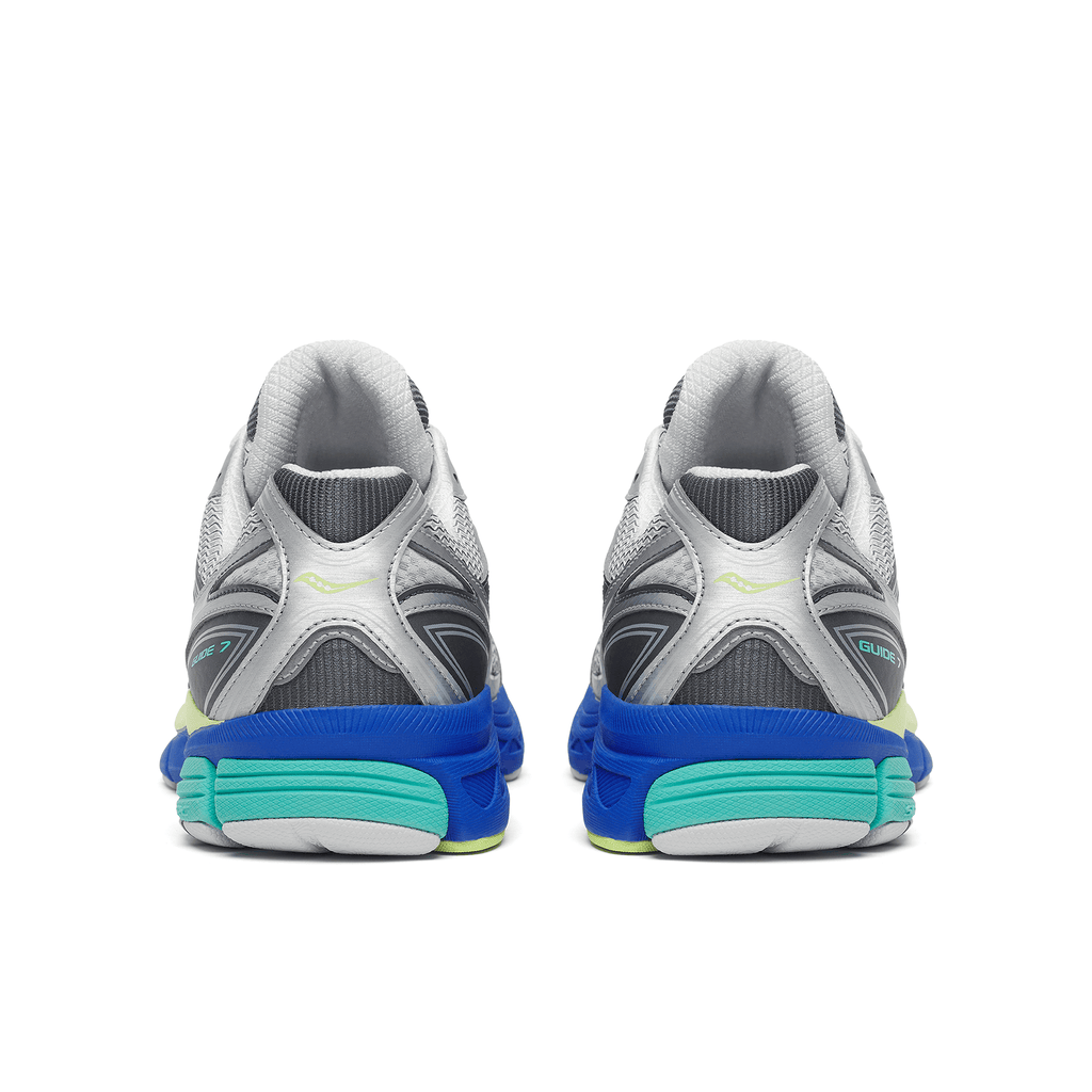 Saucony Progrid Guide 7 'Silver Multi' — UK 1 — Detail View