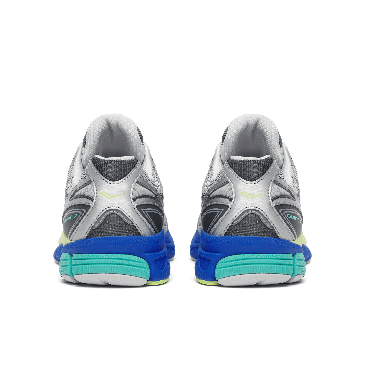 Saucony Progrid Guide 7 'Silver Multi' — UK 1 — Detail View