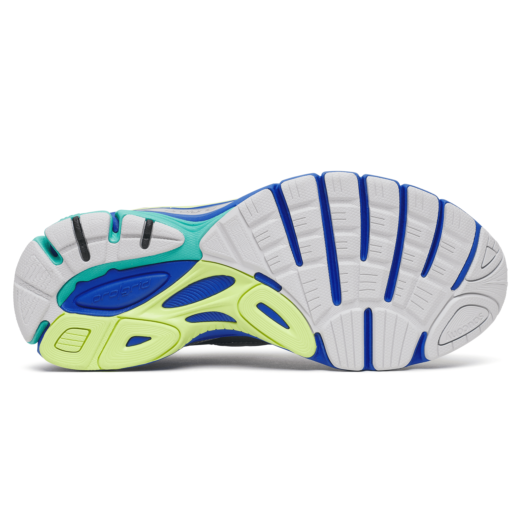 Saucony Progrid Guide 7 'Silver Multi' — UK 1 — Lifestyle View