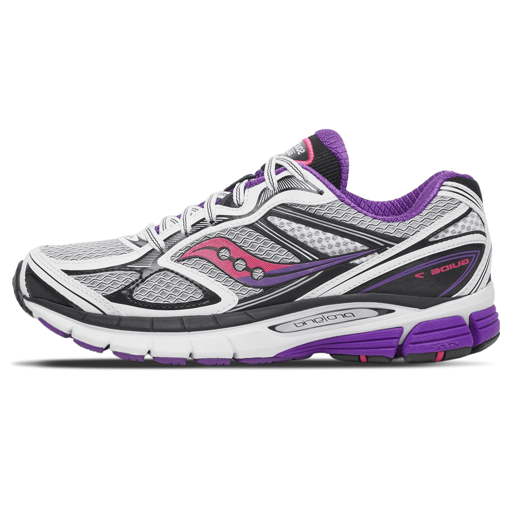 Saucony Progrid Guide 7 'White Drupe' — UK 1 — Front View