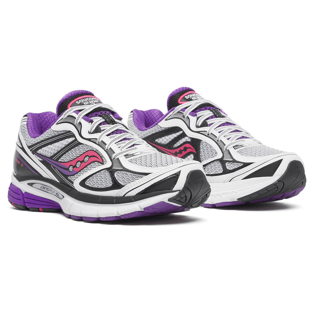 Saucony Progrid Guide 7 'White Drupe' — UK 1 — Back View