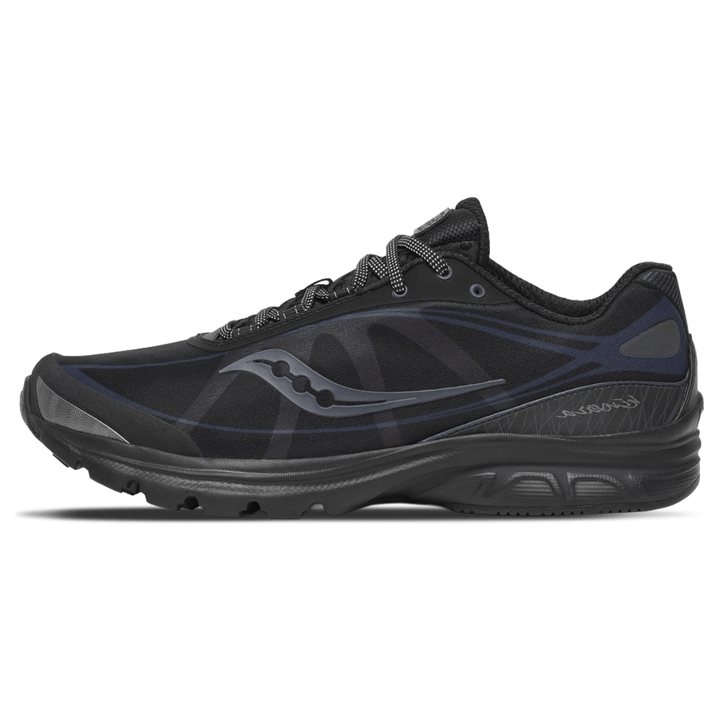 Saucony Kinvara 1 'Black Ebony' — UK 1 — Front View