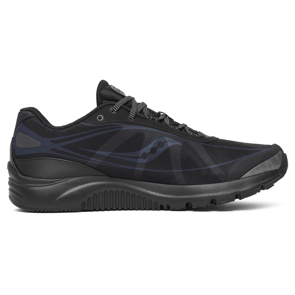 Saucony Kinvara 1 'Black Ebony' — UK 1 — Side View