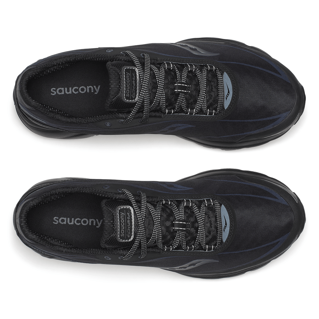 Saucony Kinvara 1 'Black Ebony' — UK 1 — Top View