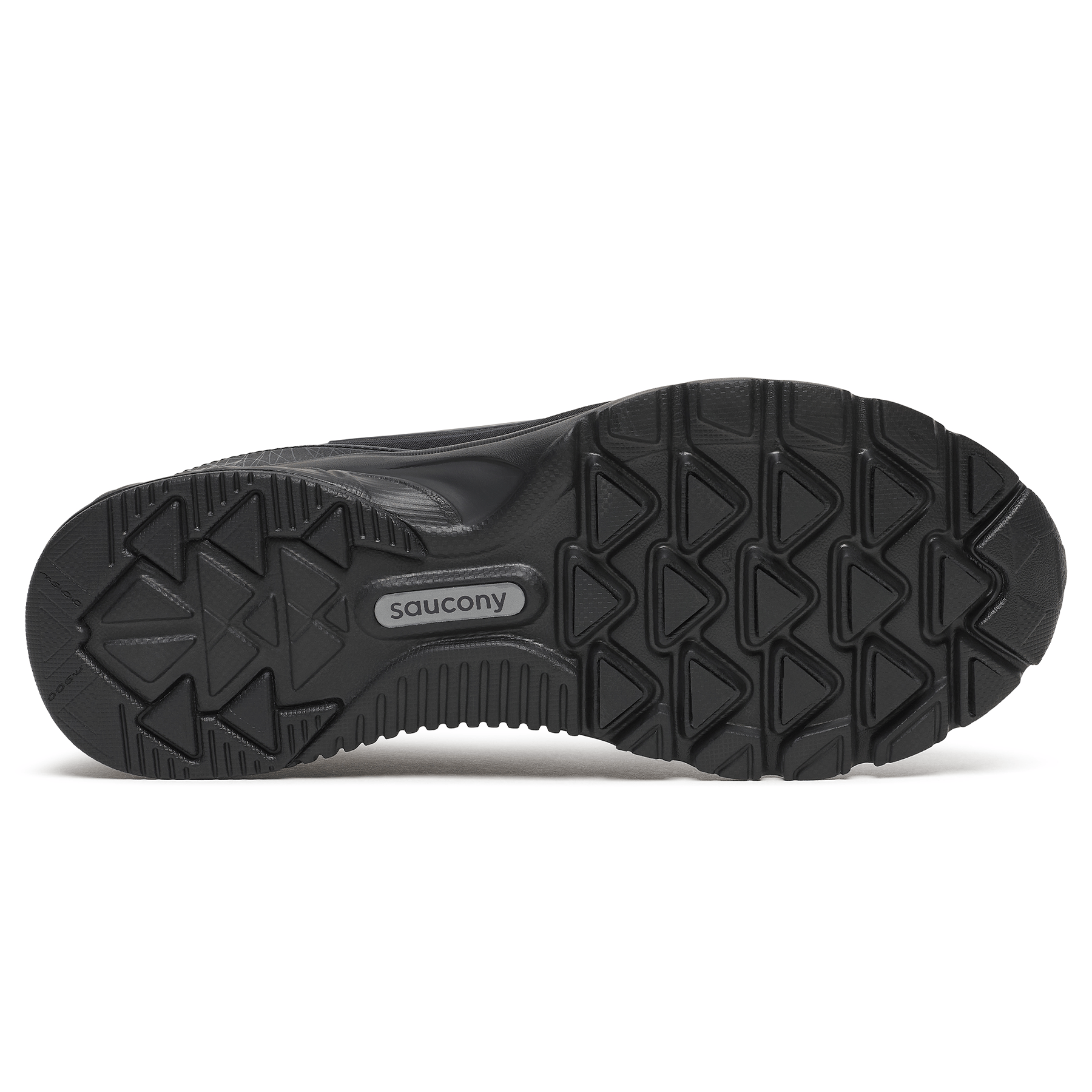 Saucony Kinvara 1 'Black Ebony' — UK 1 — Lifestyle View