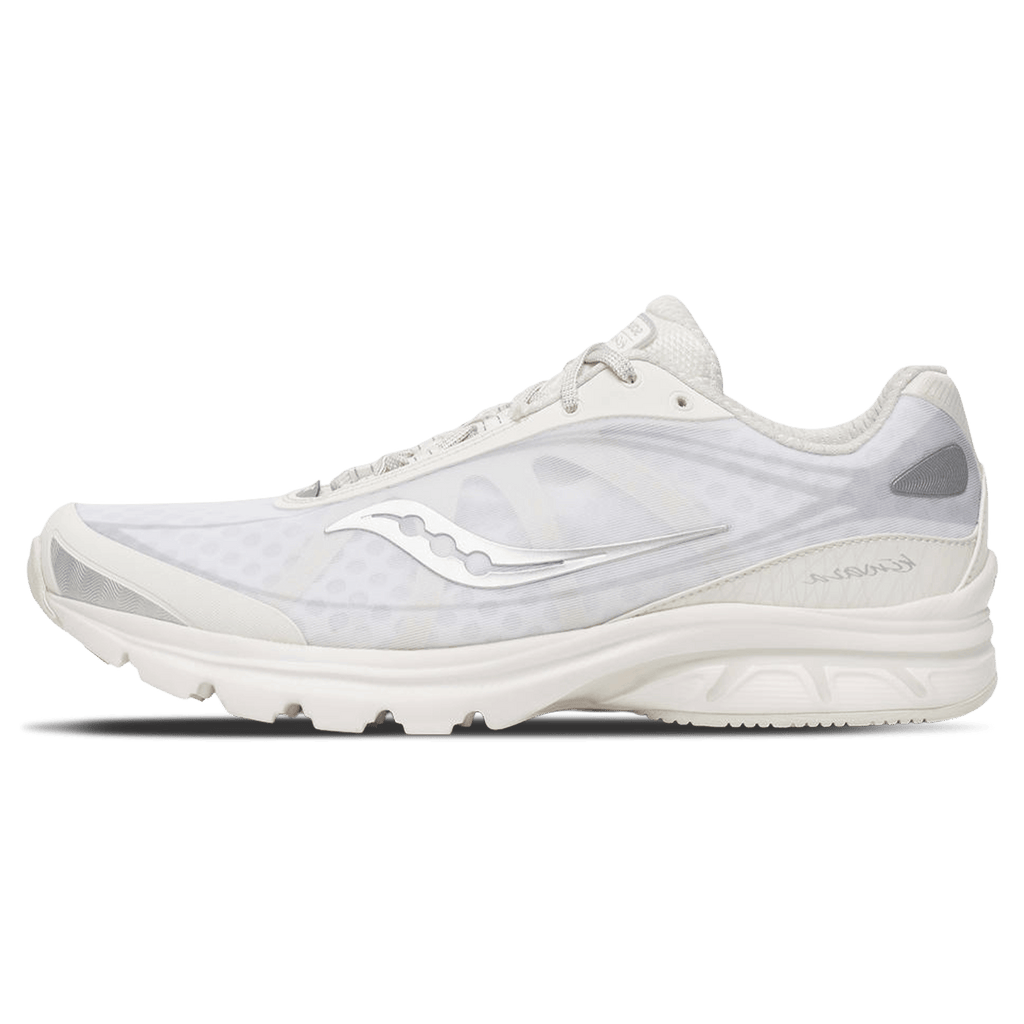 Saucony Kinvara 1 'Ivory Silver' — UK 1 — Front View