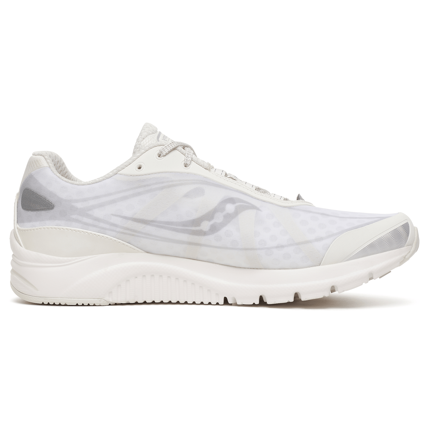 Saucony Kinvara 1 'Ivory Silver' — UK 1 — Side View