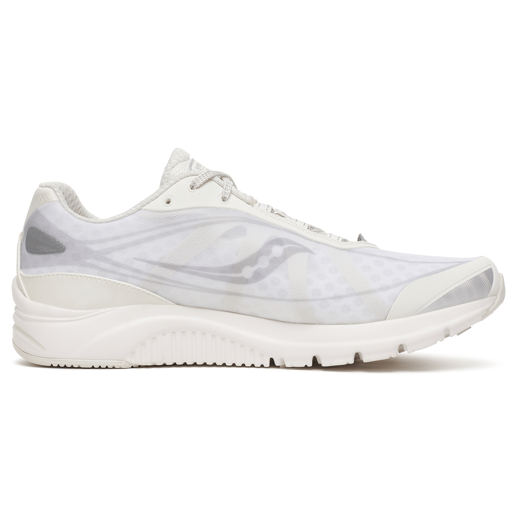 Saucony Kinvara 1 'Ivory Silver' — UK 1 — Side View