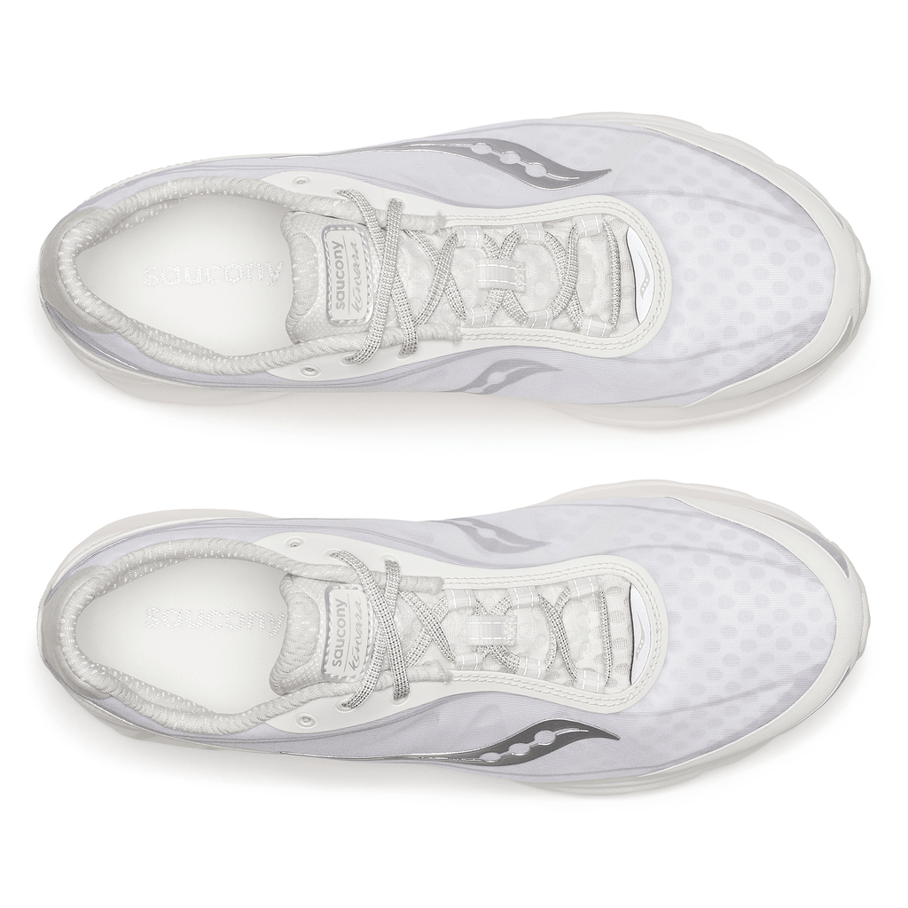 Saucony Kinvara 1 'Ivory Silver' — UK 1 — Top View